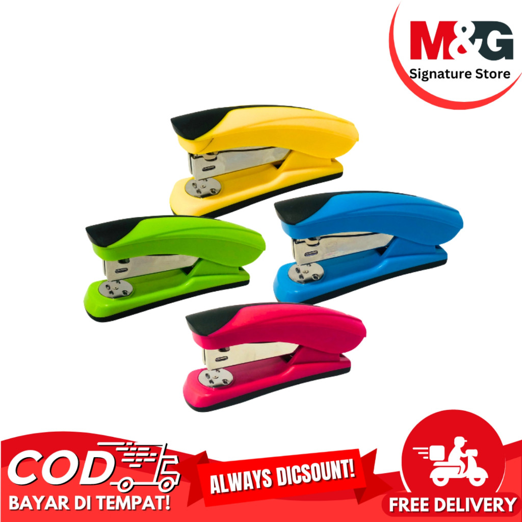 

Stapler M&G ABS92664 Color Joy 4 Warna Hekter 24/6 Depth 50mm