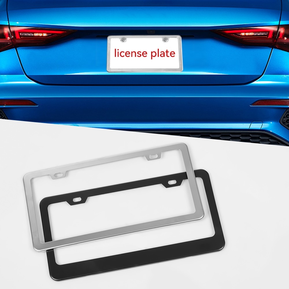 RB Dudukan Plat Nomor Mobil Frame Plat Mobil Stainless / Frame Plat Nomor Mobil Plat Nomor Mobil