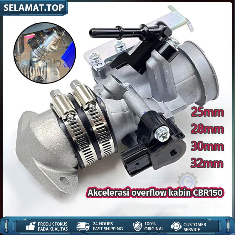 KARBURATOR TB CBR PNP WAVE 28MM 30MM 32MM SUPRA 125 FI INJEKSI KYZ KPH FULL SET INTAKE TPS COP INJEK