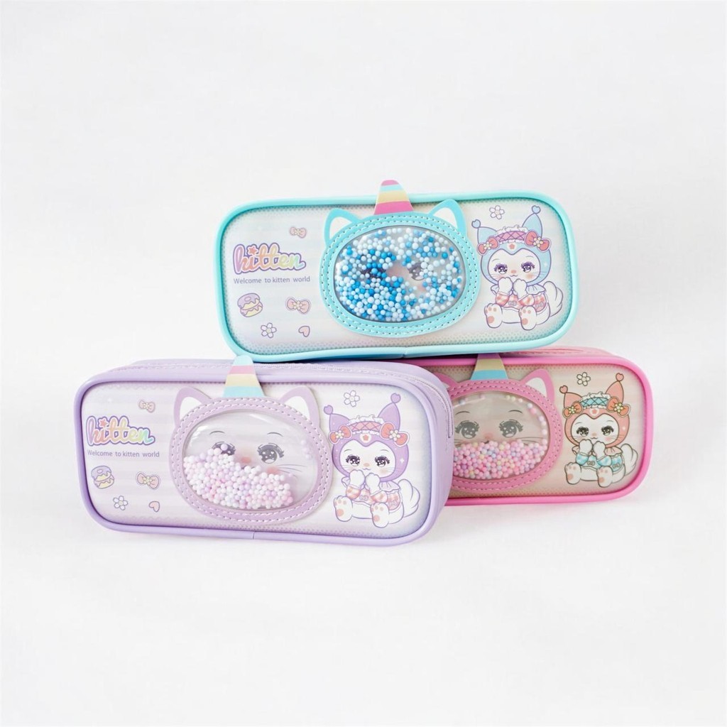 

PENCIL CASE KUROMI / TEMPAT PENSIL KUROMI RESLETING / PENCIL CASE ANAK / TEMPAT PENSIL ANAK