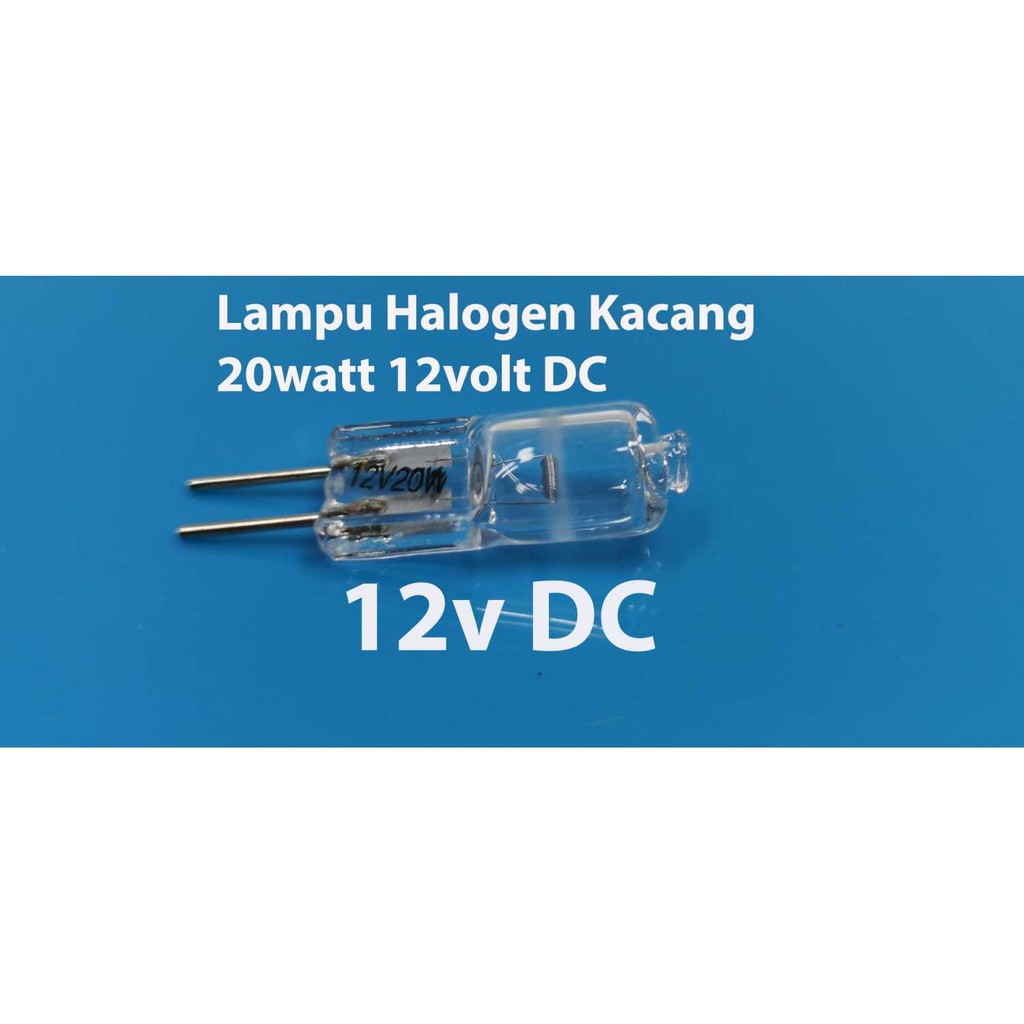 LAMPU HALOGEN KACANG 12V DC