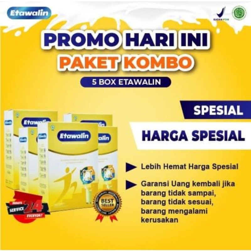 

Etawalin Paket 5 kotak Susu Kambing Etawa Terapi Asam Urat Dan Sendi