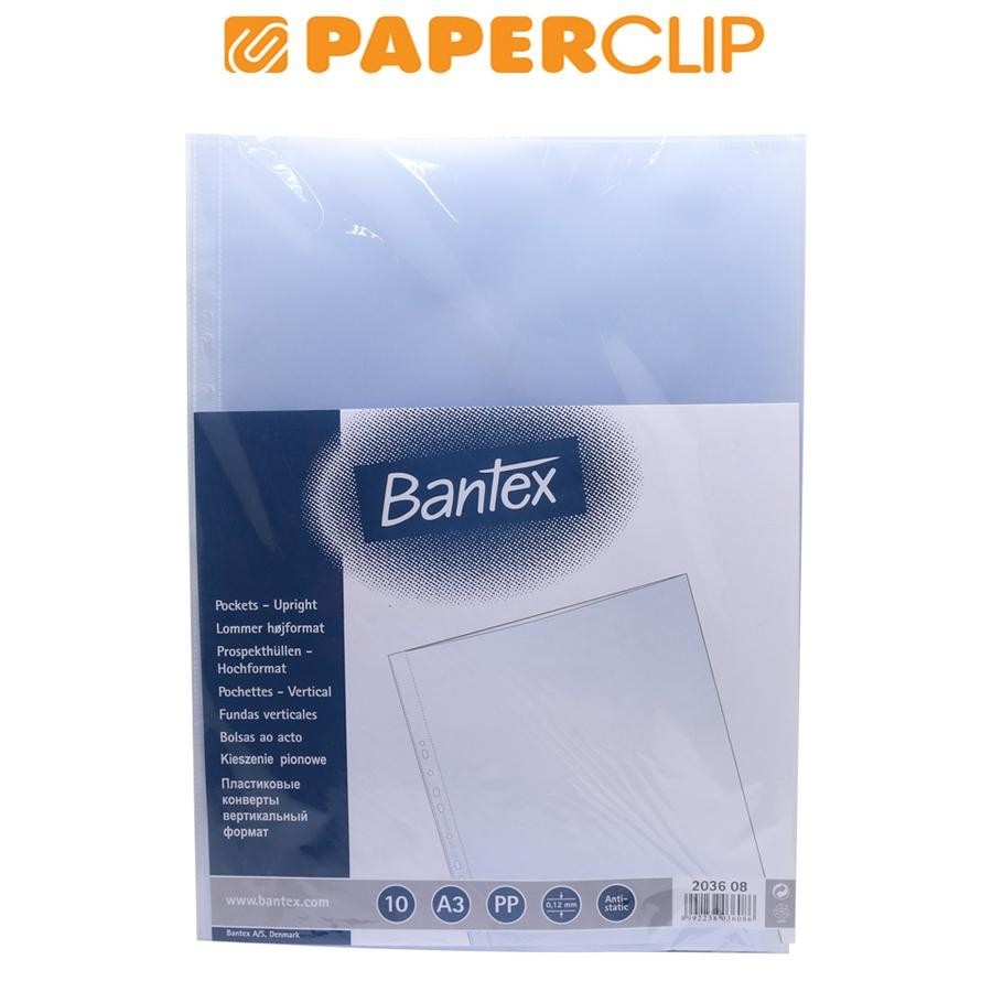 

CLEAR POCKET BANTEX 2036/8036 A3 ISI 10CO
