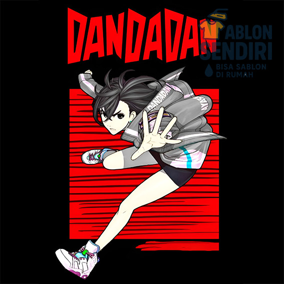 Sablon Gosok - ANIME - Siap Setrika - Sablon Desain Lengkap - Sesuai Gambar UN272