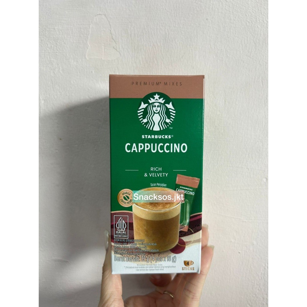 

JAMIN MURAH !!!STARBUCKS CAFFE MOCHA RICH & CHOCOLATE / CARAMEL LATTE / CAPPUCCINO BOX SACHET -STARBUCK COFFEE(BISA LANGSUNG ORDER)