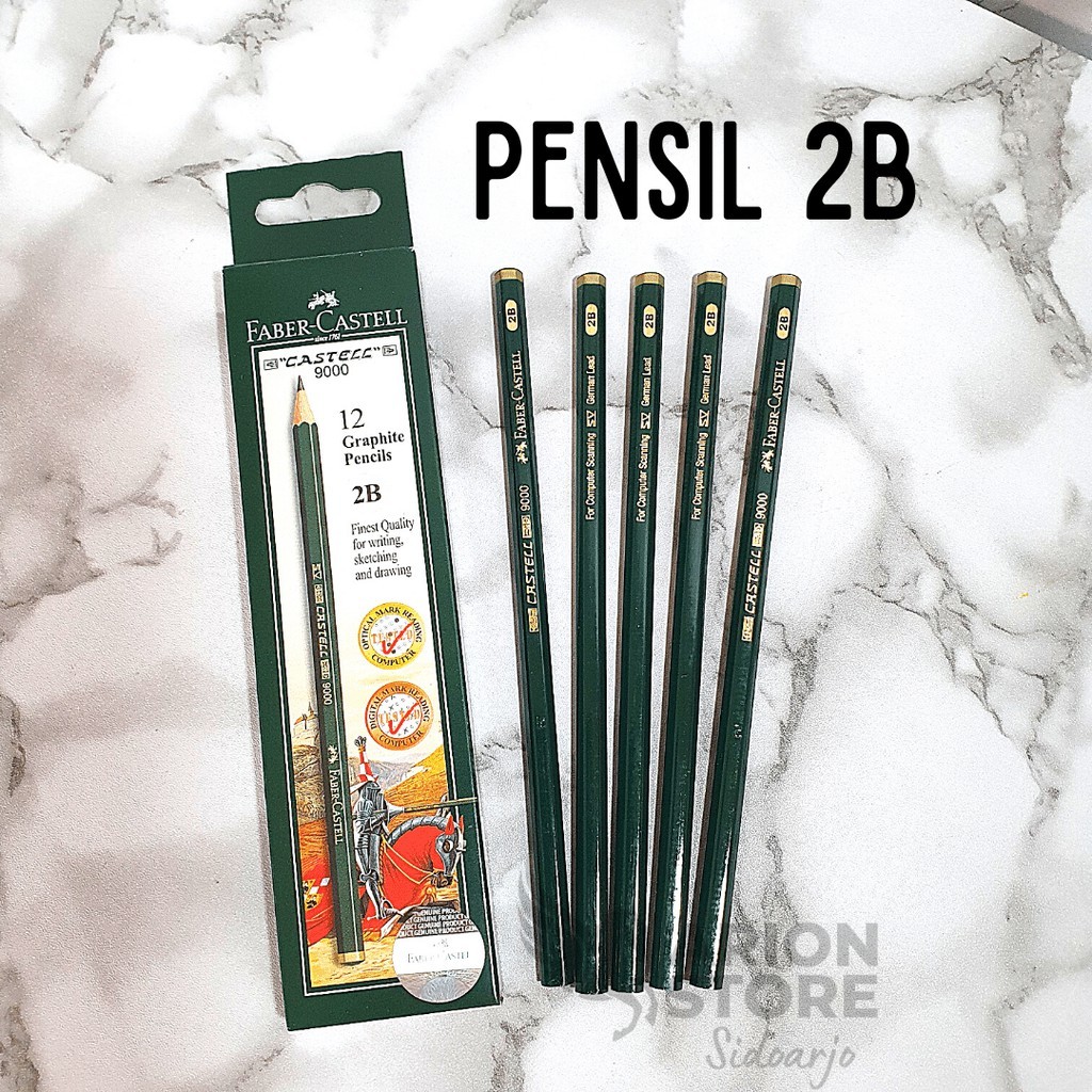 

[ARION STORE] Pensil 2B Faber Castell / Pensil Murah 2B Faber Catell [PCS]