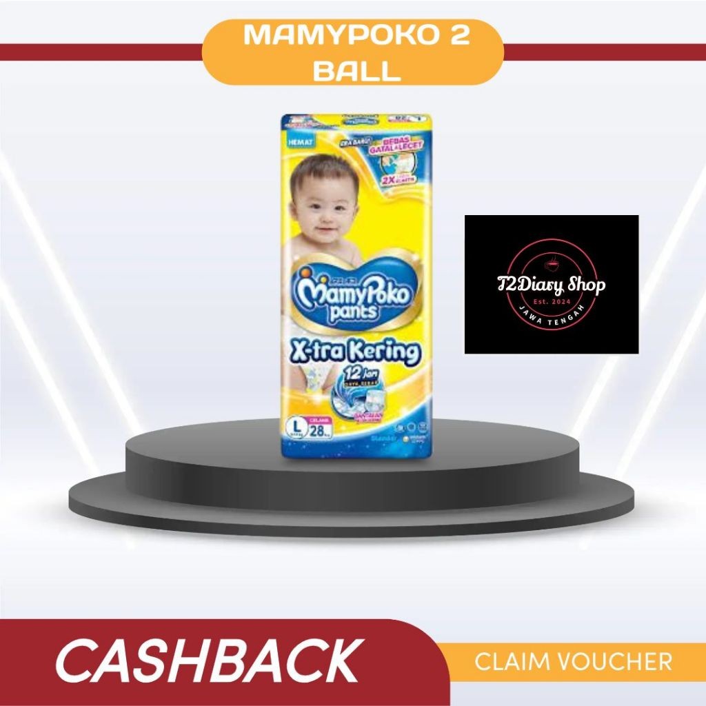 New Mamypoko XL/XXL 1 Karton Jateng/KHUSUSPROMO/XSTRAPremium