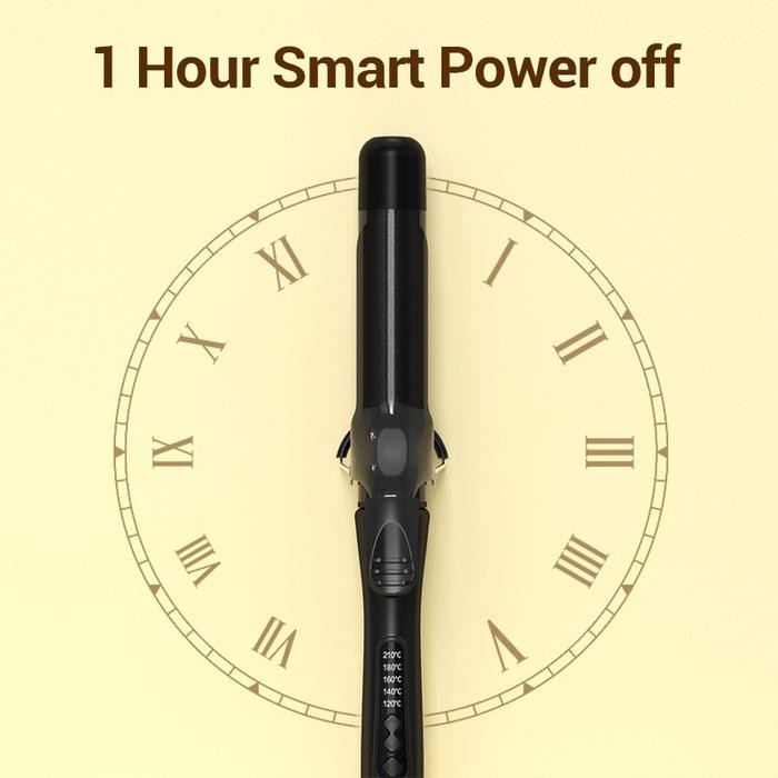 Promo LivChic LC204 Keriting Catokan Rambut Curly catok 32mm 55W [Barang Lokal] Straightener Sisir T