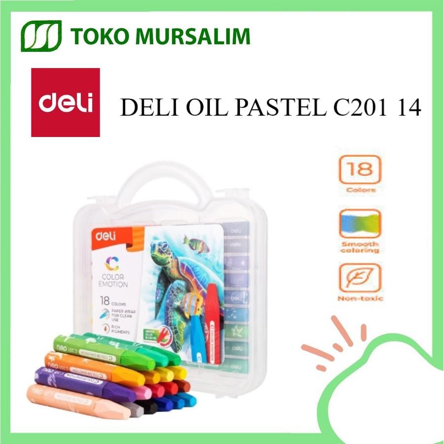 

Deli Oil Pastel C201 14-Crayon Mewarnai-Color Kids-Warna Cerah-Empuk Dipakai- Crayon Non Toxic-Oil Pastel Tidak Beracun