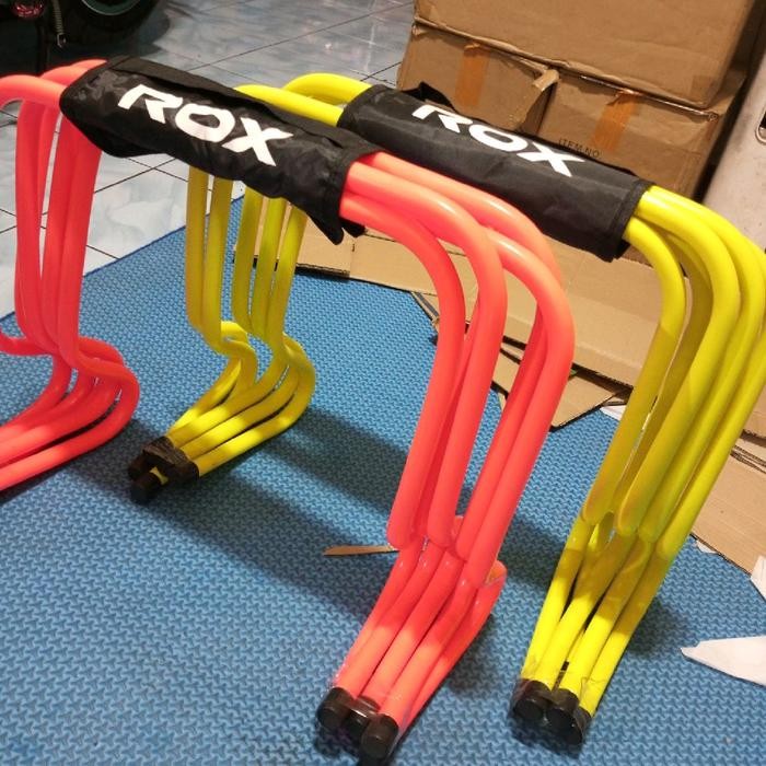 PROMO MURAH HARGA 1set TRAINING HURDLE SEMI PRO ROX ORIGINAL Alat Olahraga Kaki Outdoor - Tinggi 50c