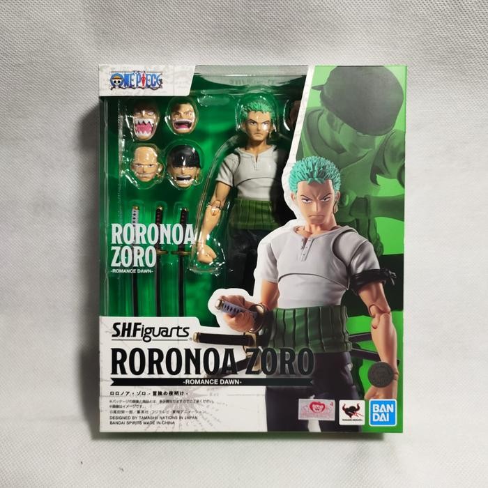 Shf zoro romance dawn s.h.figuarts zoro one piece original