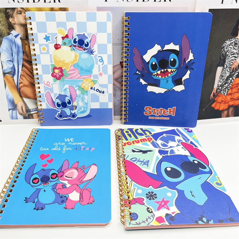 

10pcs/lot Disney Stitch Memo Pad Sticky Note Kawaii Notebook Stationery Label Notepad Post Office School Supplies