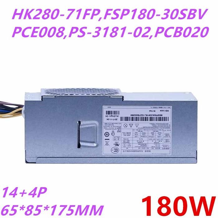 Power Supply PSU Build Up Lenovo FSP 180W 180-30SBV 14pin + 4pin Lenovo Thinkcentre M73 M78 M79 M82 