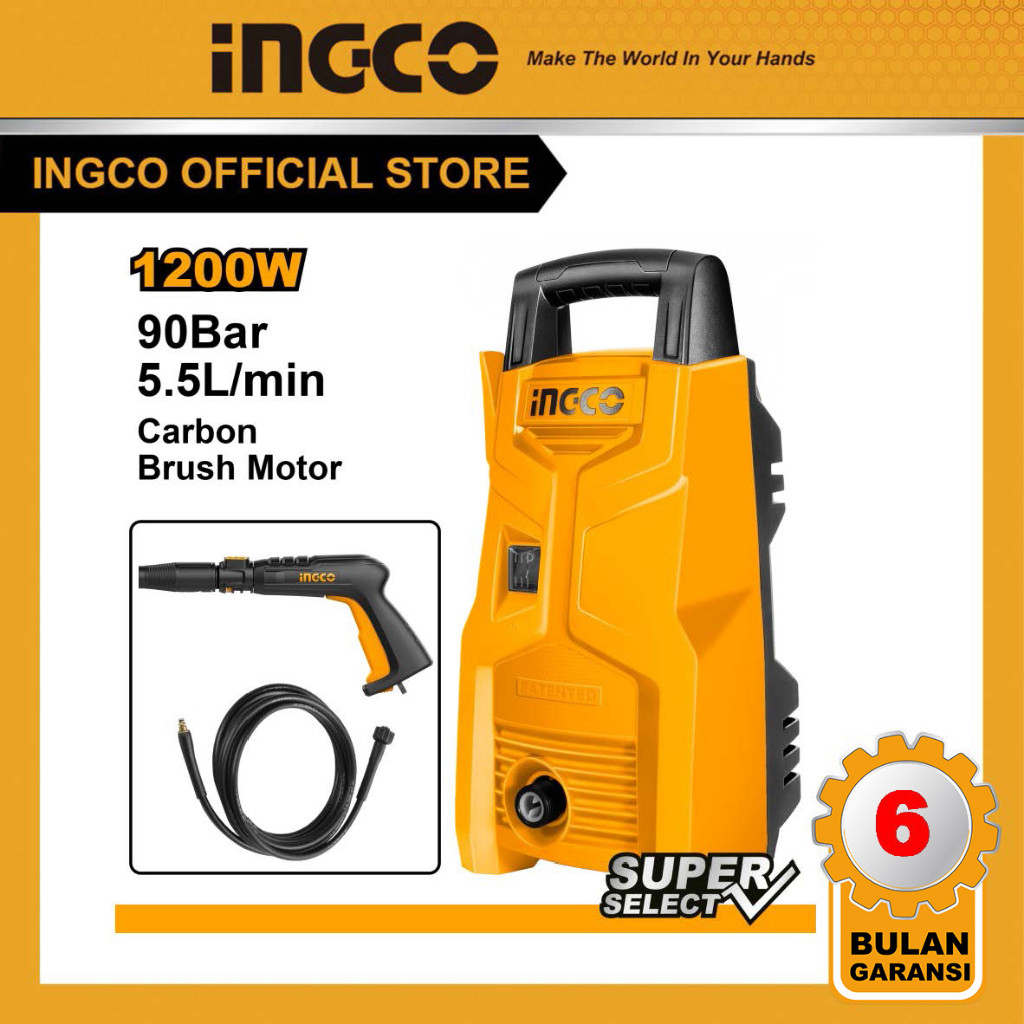 MESIN JET CLEANER SS INGCO HPWR12008
