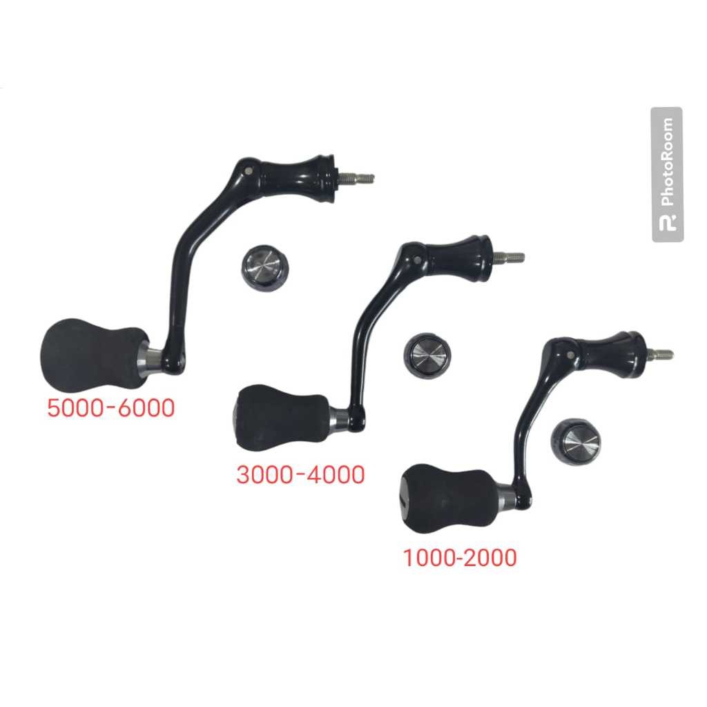 Handle reel pancing Gagang Knob Eva Fishing Power Handle CNC 1000 - 6000