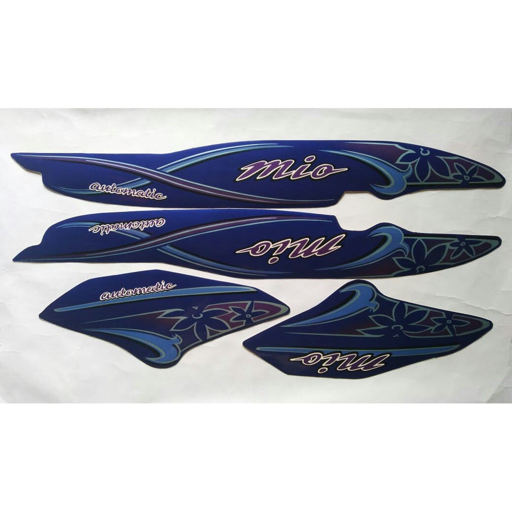 stiker striping yamaha mio sporty 2004 biru
