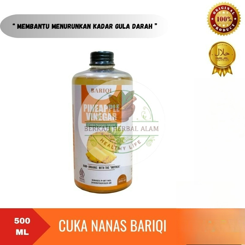 

Cuka Nanas Alami Bariqi 500 ml original