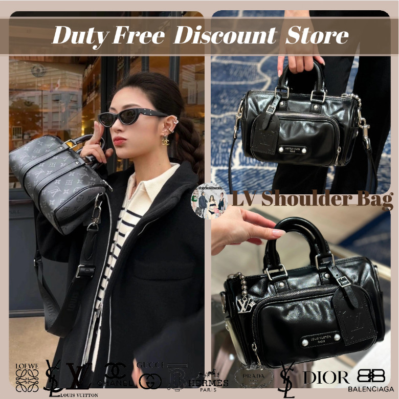 Tas LV Tali Bahu Keepall Louis Vuitton Keepall 25 Tas Tangan Tas Bahu Garansi Dua Tahun Otentik (100