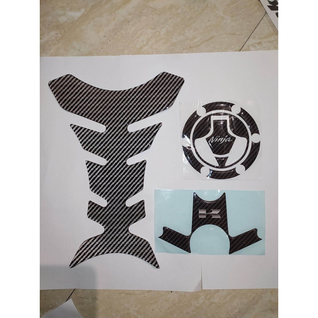 Emblem Ninja 250 stiker timbul ninja fi lama