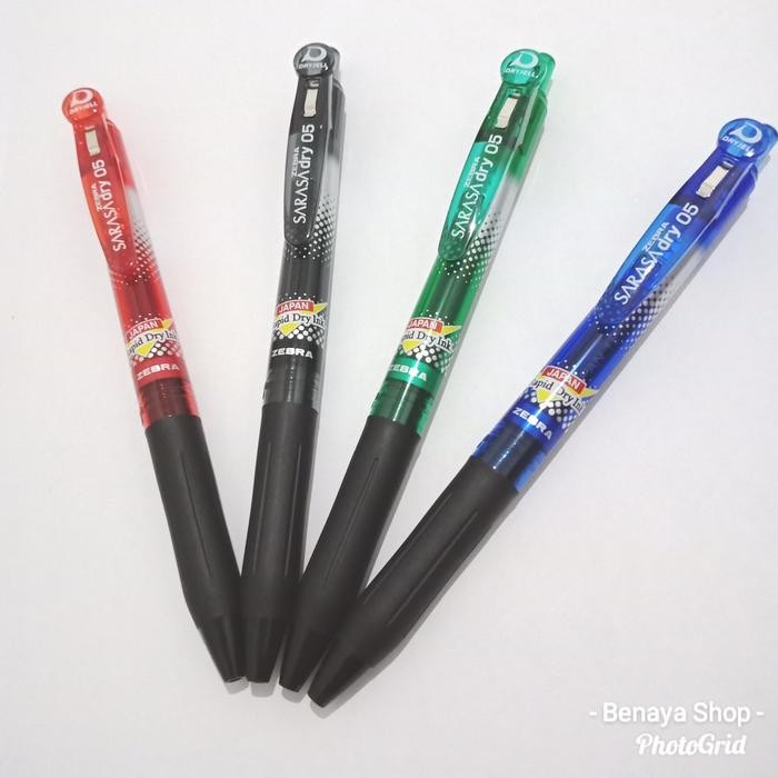 

Pulpen Gel Zebra Sarasa Dry 0.5mm - Red