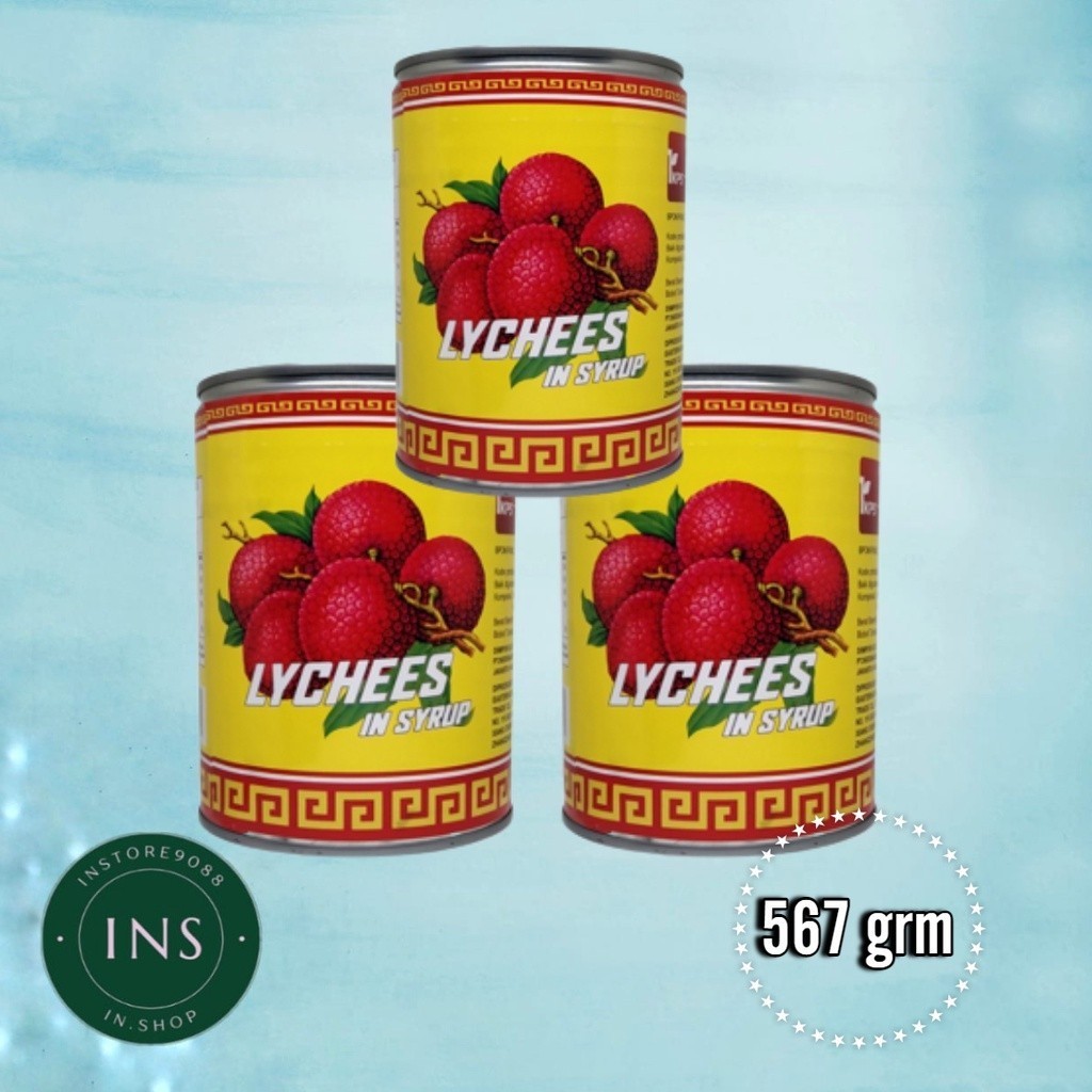 

Lychees In Syrup "IKPS" Leci Kaleng Lychees In Can 567grm