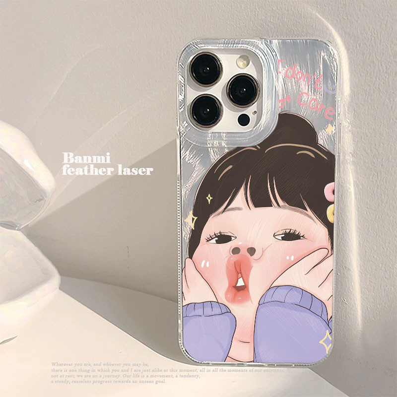 Illustration Girl Anime Phone Case for Infinix Smart 5 6 7 8 9 Infinix Hot 40 30 9 30i 4G Pro Play