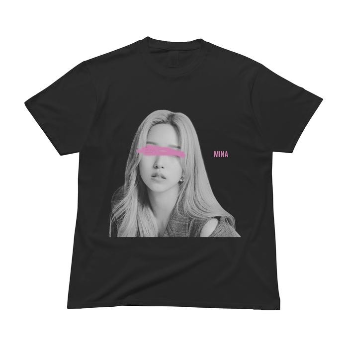 [COD] Kaos TWICE - Mina - Hitam, S