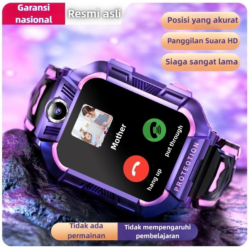 DF56JL Jam Tangan Anak Smart Watch Phone Smartwatch Kids Aimo Emo Z6 IP SOS Camera