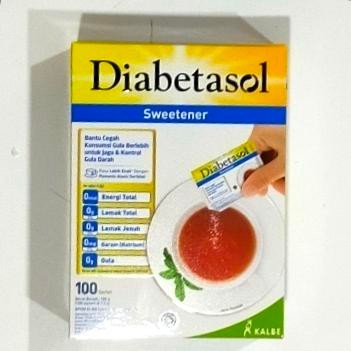

tropicana slim classic 160 sachet/sweetener - DIABETASOL 100S