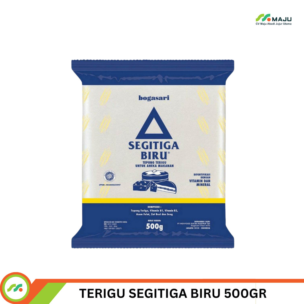 

Segitiga Biru 500g PCS Tepung Terigu Serbaguna - Bogasari