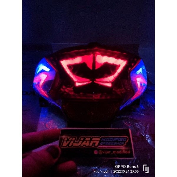 stoplamp beat custom 2013-2016 / stoplamp beat fi custom 2013-2016 / stoplamp beat fi custom / lampu