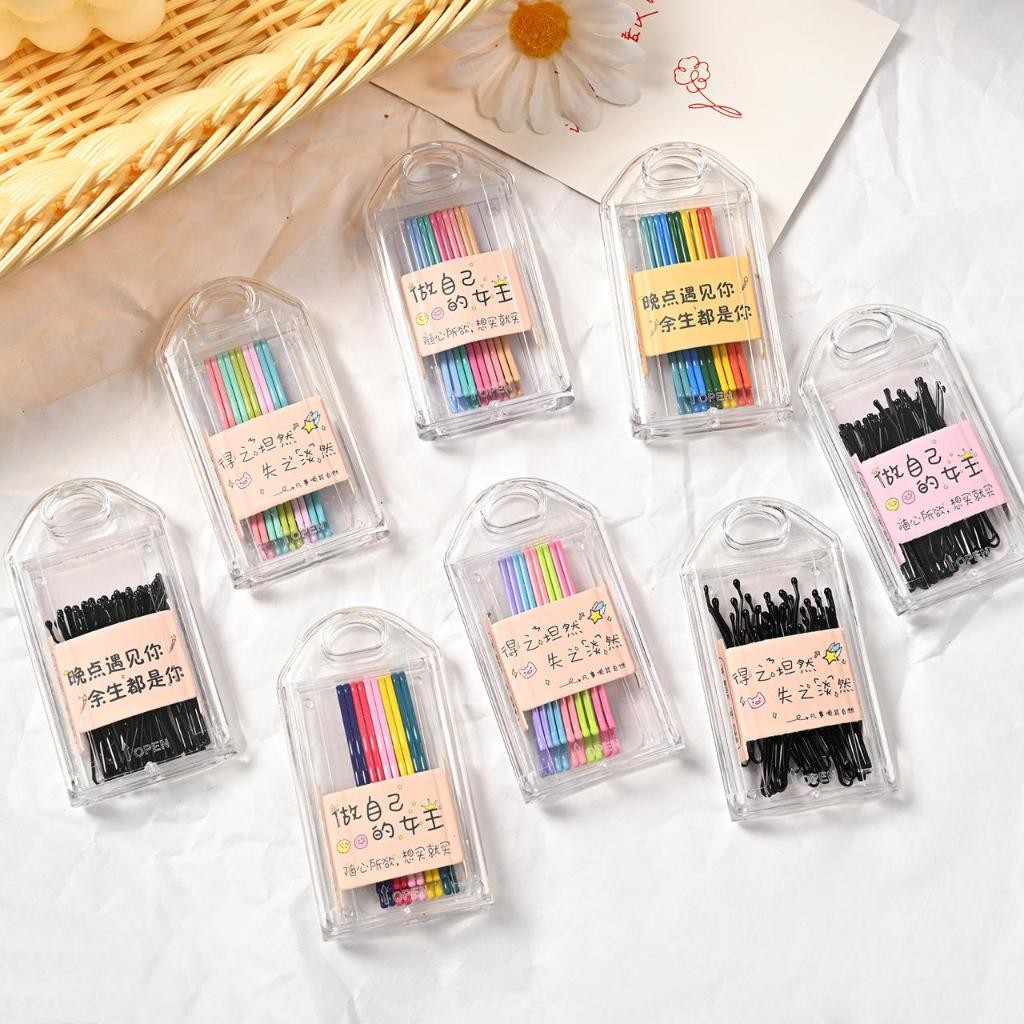 [10PCS] JEPIT LIDI KOREA WARNA WARNI / HAIR CLIPS KOREAN STYLE / JEPIT LIDI MURAH