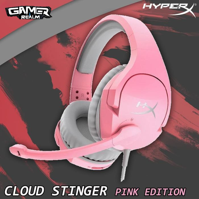HyperX Cloud Stinger Pink Multi-Platform Gaming Headset Lightweight