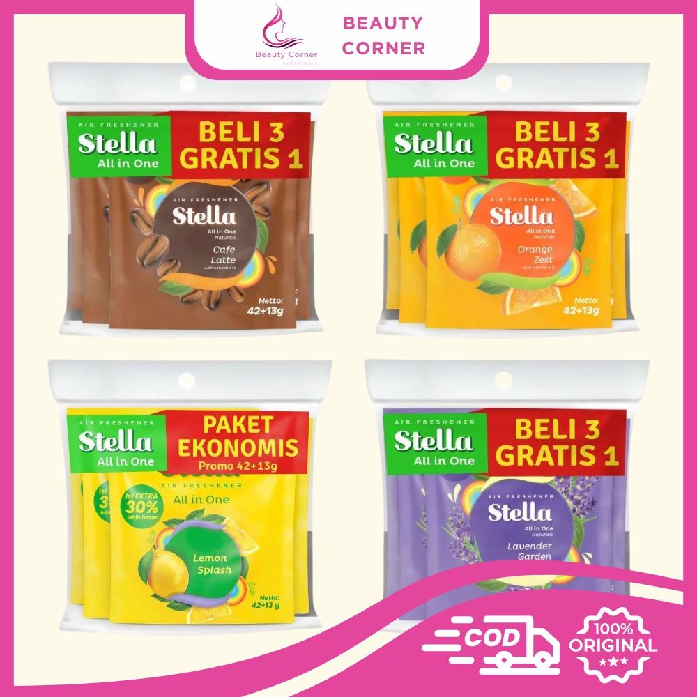 [ ISI 4 ] Stella All In One - Bathroom Pengharum Ruangan Gantung