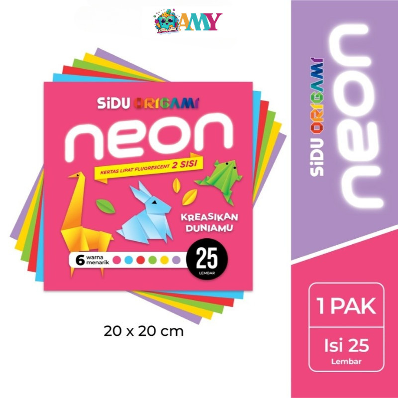 

SIDU ORIGAMI 25 MAXI FLO 20X20 AMY STASIONARY