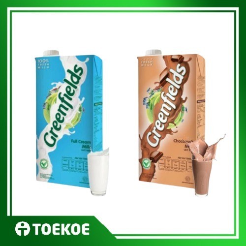 

TOEKOE Susu Greenfields Full Cream Coklat 1 Liter