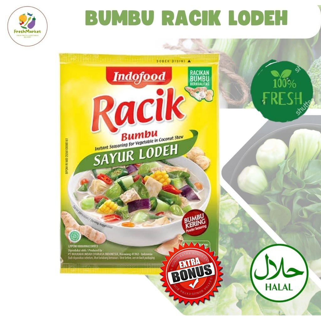 

Bumbu Racik Instan Sayur Lodeh Per 25 Gram Sayurinstant
