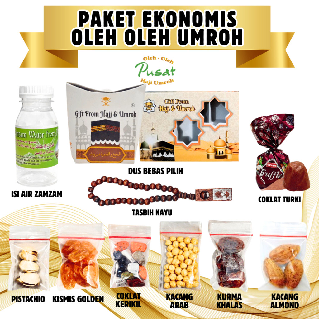 

Paket Oleh Oleh Haji dan Umroh Gift Hampers Souvenir Umroh Paket Dus Teng-Teng Kabah Terlengkap
