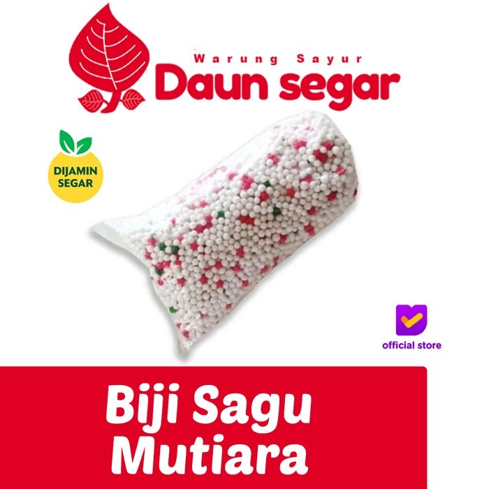 

Biji Mutiara / Biji Sagu Mutiara 250gram