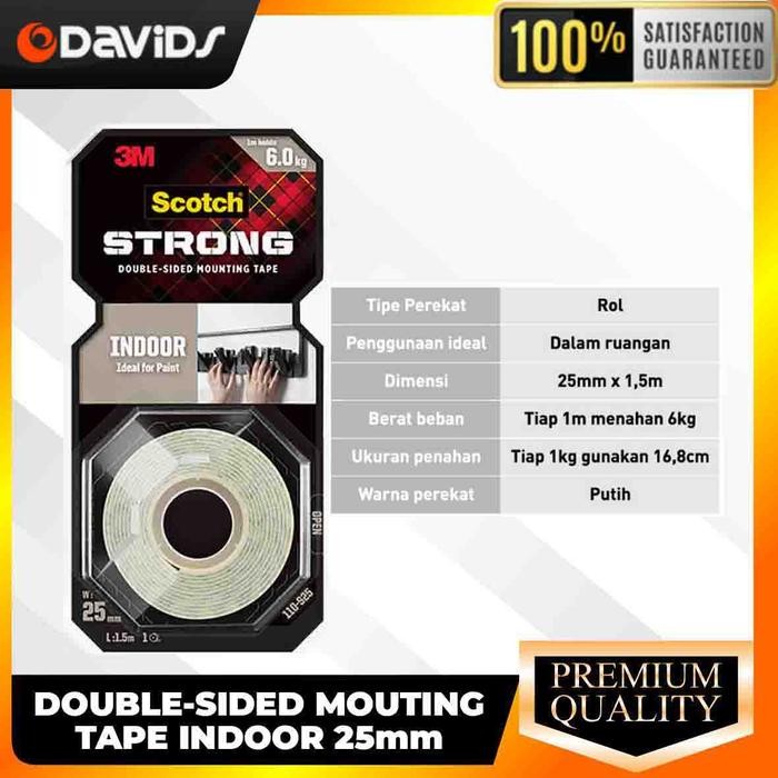 

Double Tape Isolasi Dobel Tip Doubletip Solasi Super Kuat 3M 110-S25
