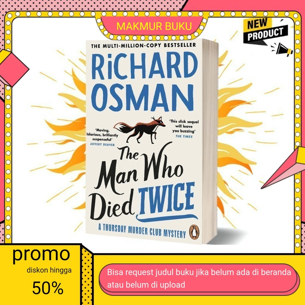 Buku eng The Man Who Died Twice (Thursday Murder Club, #2) by Richard Osman (English)