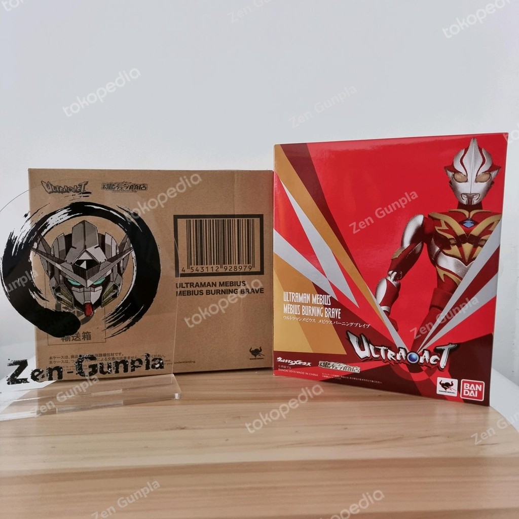 Ultra Act Ultraman Mebius Burning Brave BANDAI Original not Shf