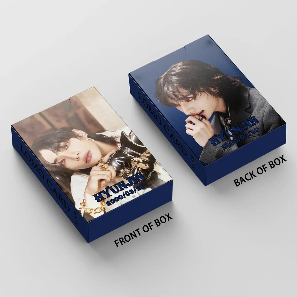 

55pcs/Set Kpop ChangBin IN lomo Cards HyunJin solo HOP HD Photo Cards for student fan gifts