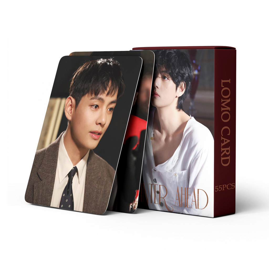 

55 pcs in stock WINTER AHEAD Fan Collection Card WHITE WINTER Photo card postcard lomo card