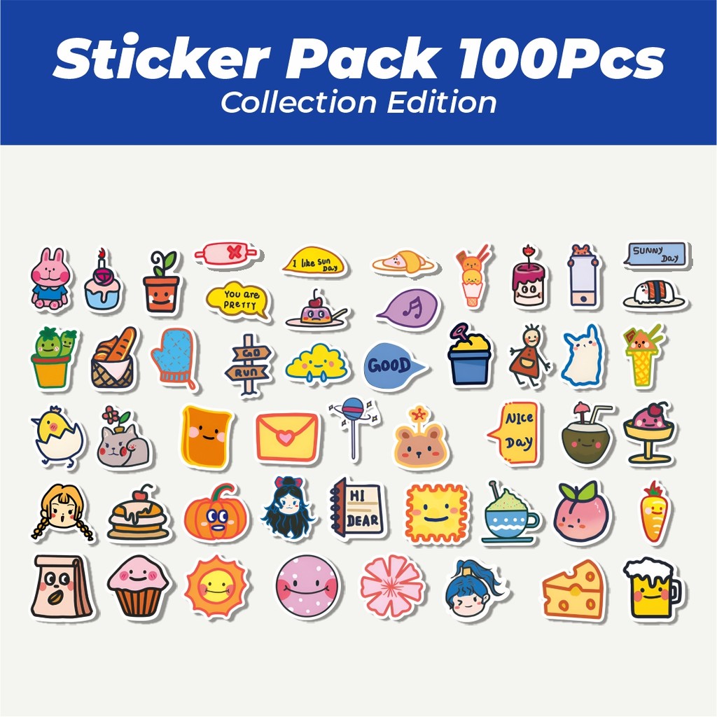 

Hot Stiker Piece Cute Cartoon Series [Seri Kartun Lucu Sepotong] Lucu Anti Air Stikers Berperekat Waterproof Sticker Decal Buat Motor Helm Buku Journal Koper Casing HP Laptop Botol Minum