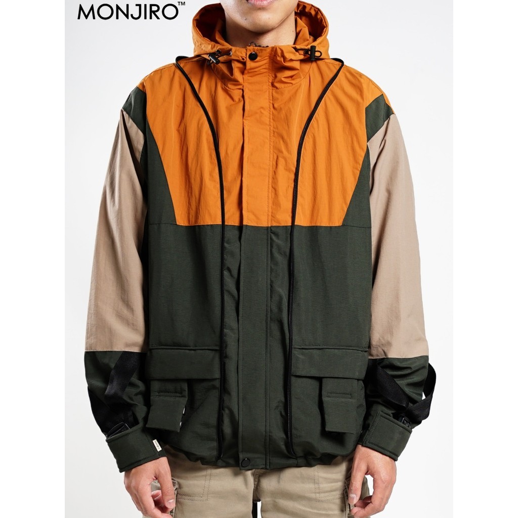 Monjiro - Convert -  Convertible Jacket - Jaket Cowok - Jaket Pria Nylon - Windbreaker
