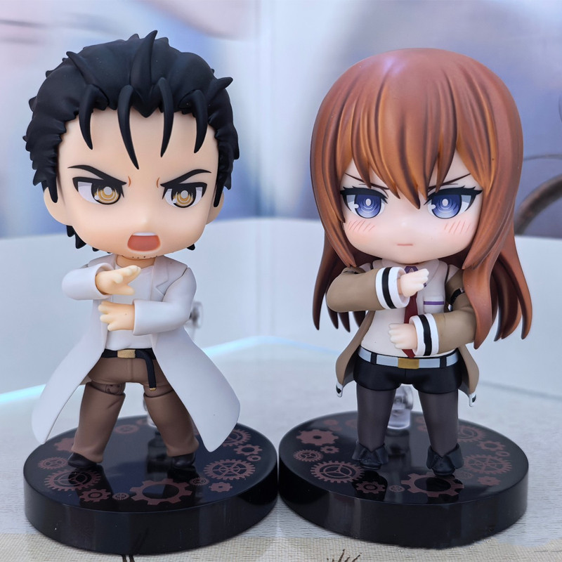 #2521 Steins Gate Anime Girl Figure Makise Kurisu Action Figure Steins;Gate Kurisu Makise Figurine C