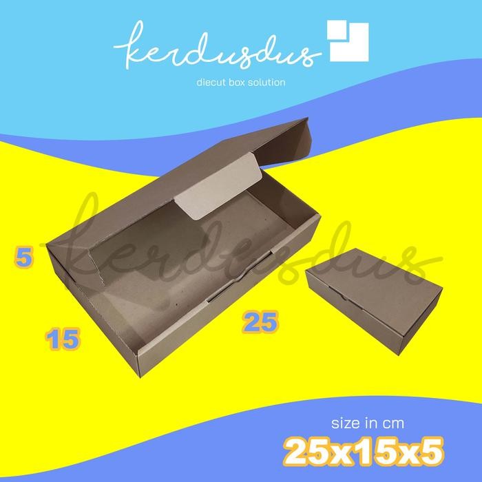 

25x15x5 cm kardus carton box diecut pizza kue packing packaging