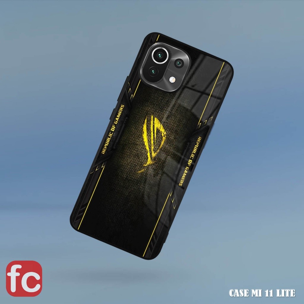 Softcase Xiaomi Mi 11 Lite | Mi11| FR56 rog Gaming Motif | Case Glossy HD 11Lite