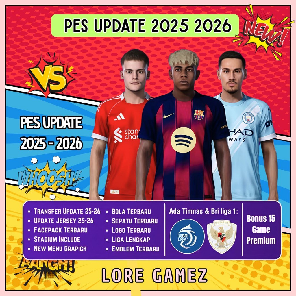 PES 2021 PATCH SEASON 2025 2026 - PES 21 GAME PC - GAME LAPTOP - PC GAMES